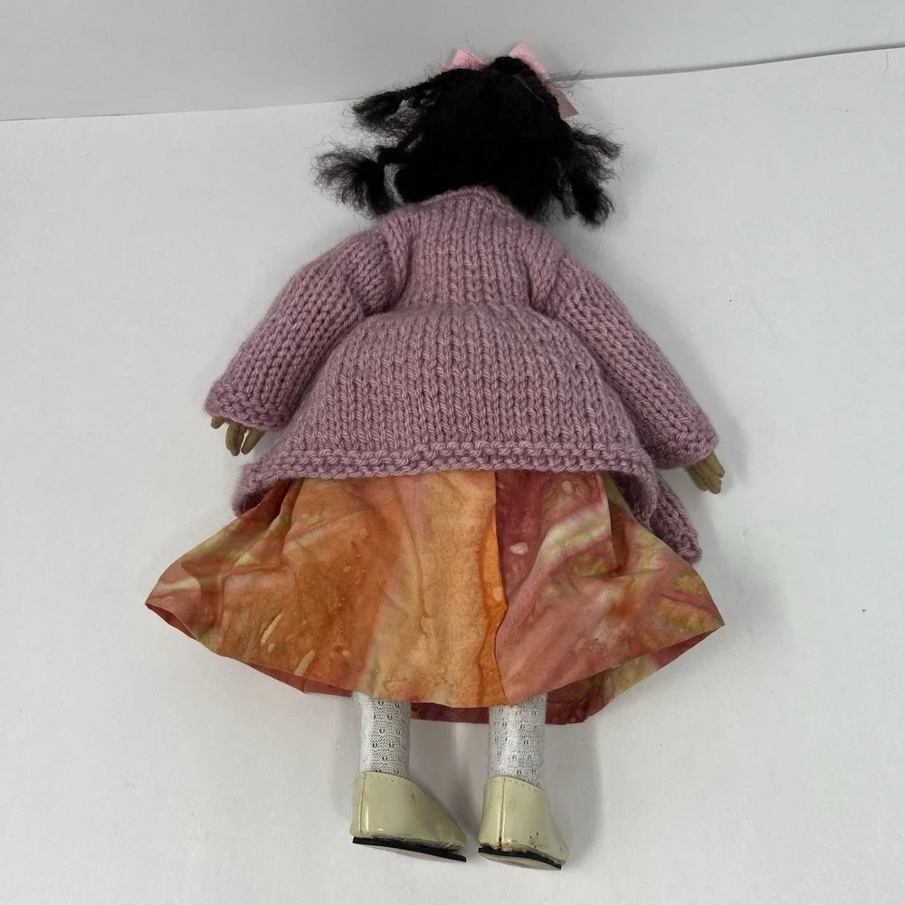 Rare Elaine Lim Hand Made Doll soft Body Hand processed Mohair Hair Gift Toy
